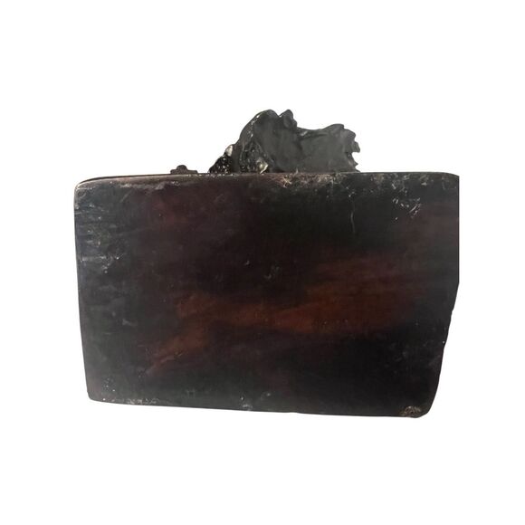 Remington Native American Reproduction Sculpture Brave/eagle - Picture 5 of 9